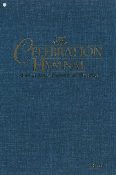 Celebration Hymnal - Pew Edition KJV Blue